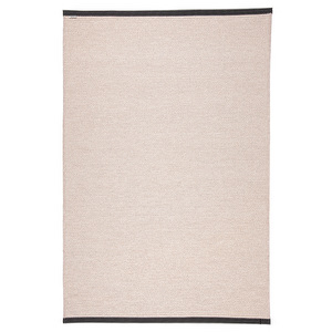 Utu-matto , beige / musta, 80 x 150 cm