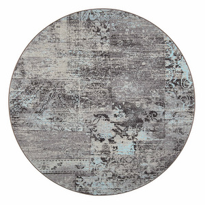 Rustiikki-matto, turkoosi, ø 160 cm