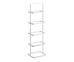 Tower Shoe Rack, White, W 22 cm