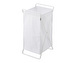 Tower Laundry Basket, White