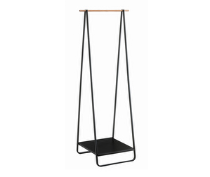 Tower Coat Rack, Black