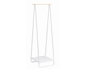 Tower Coat Rack, White