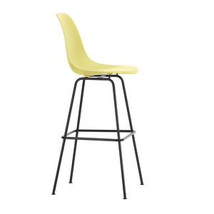 Eames RE -baarituoli, citron/musta, high